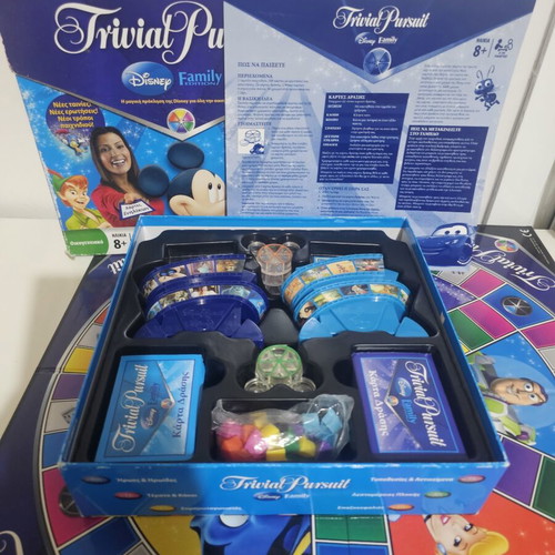 Trivial Pursuit Disney Family Edition board game used