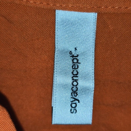 Soyaconcept shirt orange new, size S-M