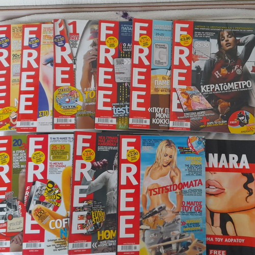 Free and Status collectible magazines like new edition 2000