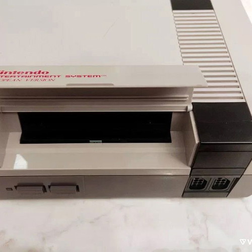 Nintendo Entertainment System (NES) used console with RCA cables