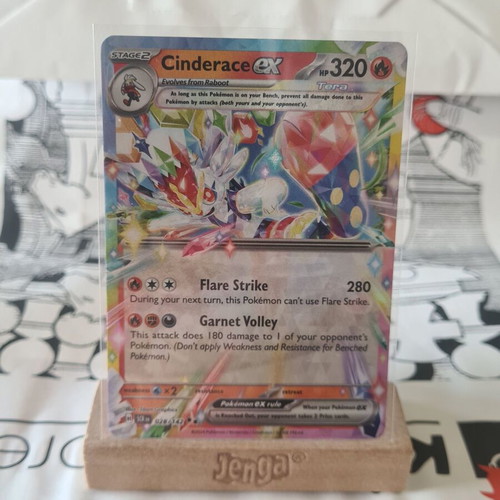 Cinderace ex 28/142 Double Rare Stellar Crown new