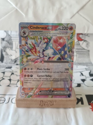 Cinderace ex 28/142 Double Rare Stellar Crown new