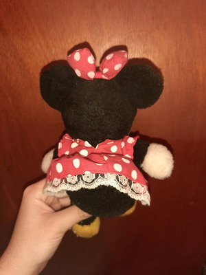 Mini stuffed teddy bear like new