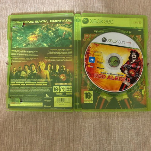 Command and Conquer Red Alert 3 Xbox 360 used PAL