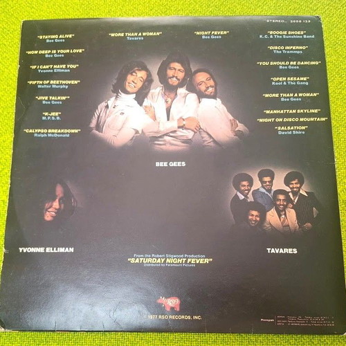 Saturday Night Fever 2XLP μεταχειρισμένο, R&B Soul soundtrack