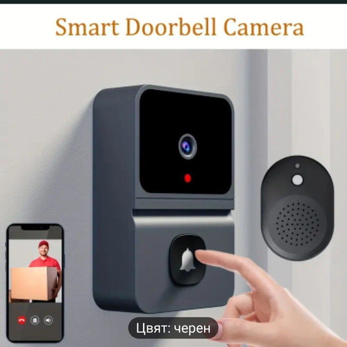 Smart wireless video doorbell new with camera and chime