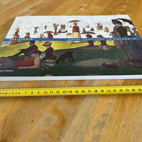 Great Paintings to Colour In like new