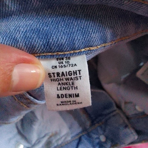 Blue jeans Denim No 38 for women, like new, lightly worn