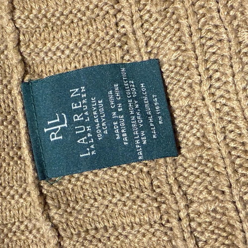 Ralph Lauren ριχτάρι σαν καινούργιο, πλεκτό 2.15x1.50 μ.