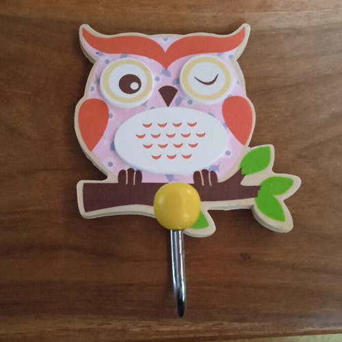 Photo frames used set with children's owl hanger gift