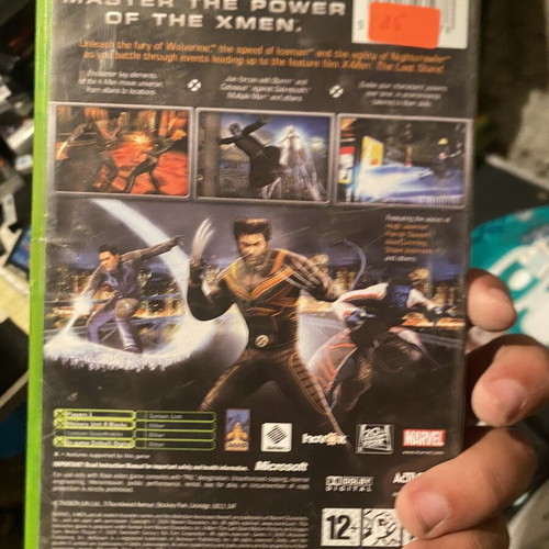 X Men The Official Game Xbox Original