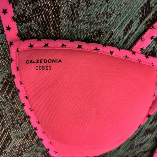 Calzedonia pink swimsuit used, size XS