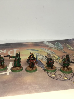 Warhammer 40K Steel Legion squad with Lord Commissar