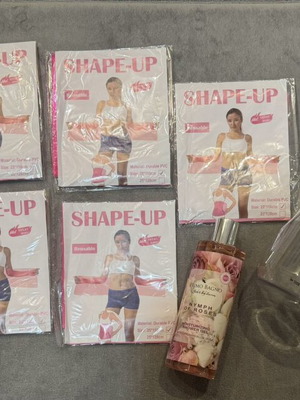 Σετ ευεξίας με ζώνες εφίδρωσης μέσης Shape-Up και spa περιποίηση