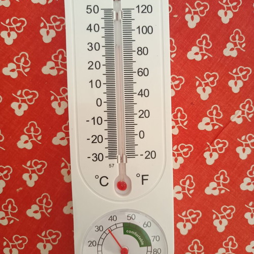 Analog thermometer and hygrometer new