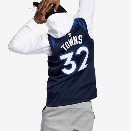 Nike NBA #32 Karl-Anthony Towns Minnesota Timberwolves Swingman Jersey