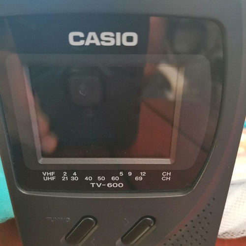 Casio TV-600 Portable Pocket Television 2.2 Inch New
