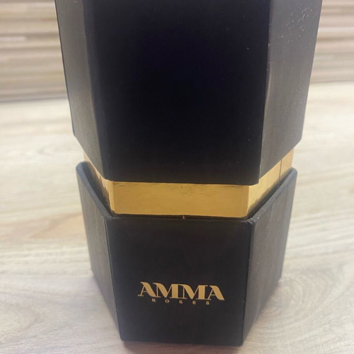 Amma Roses preserved red rose in hexagonal box like new