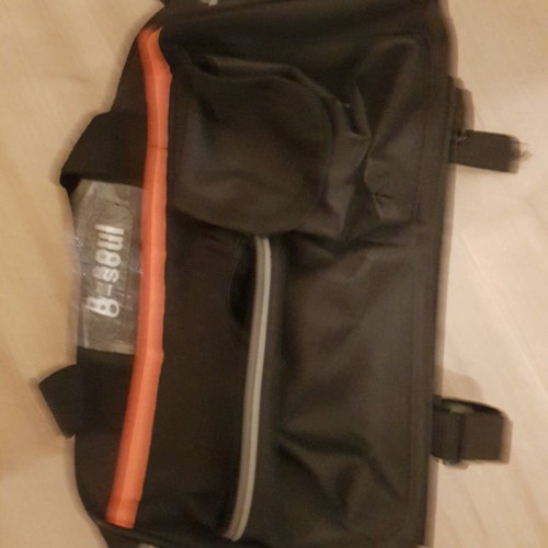 Bicycle rack bag used
