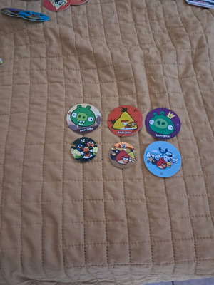 Angry Birds taps used