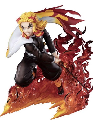 Φιγούρα Kyojuro Rengoku μεταχειρισμένη 15cm Demon Slayer