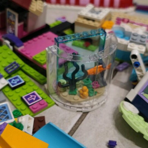 Lego 41130 amusement park used with missing pieces