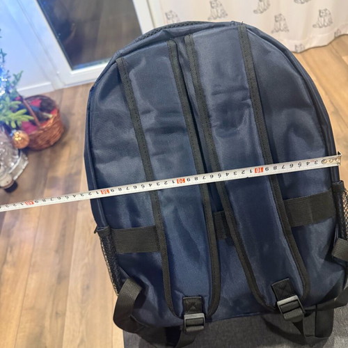 Backpack new dark blue branded with NIKMI AD