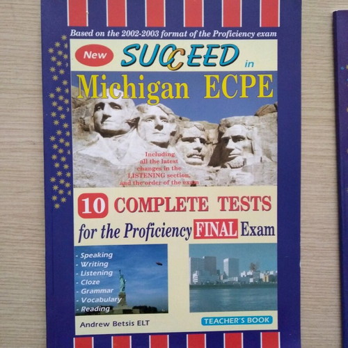 Succeed in ECPE Michigan 2 Teacher's Books new