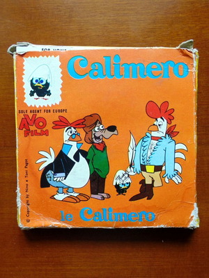 Ταινία Film 8mm Calimero μεταχειρισμένη, κινούμενα σχέδια