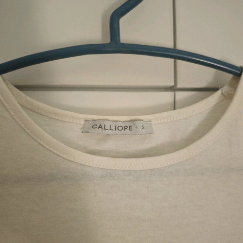 Calliope T-shirt like new, beige, size S