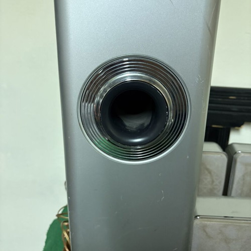 LG LH-T6447 speakers and subwoofer used, incomplete set for parts