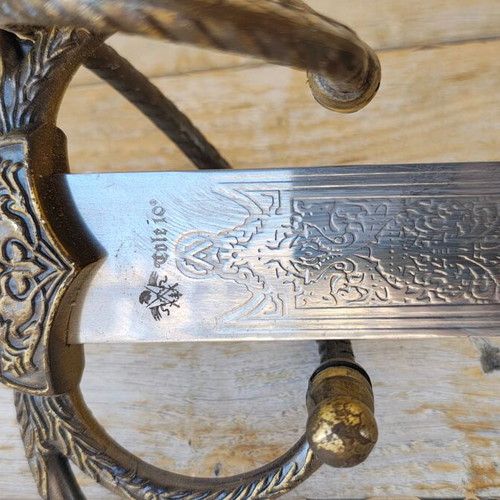 El Cid Colada decorative sword used from Toledo
