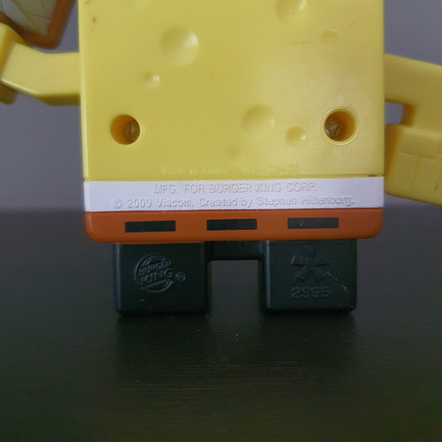 SpongeBob SquarePants figure 2009 Burger King
