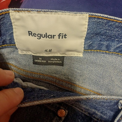 Men's clothes used, size 46, including polo shirts, shirts, bermudas, jeans