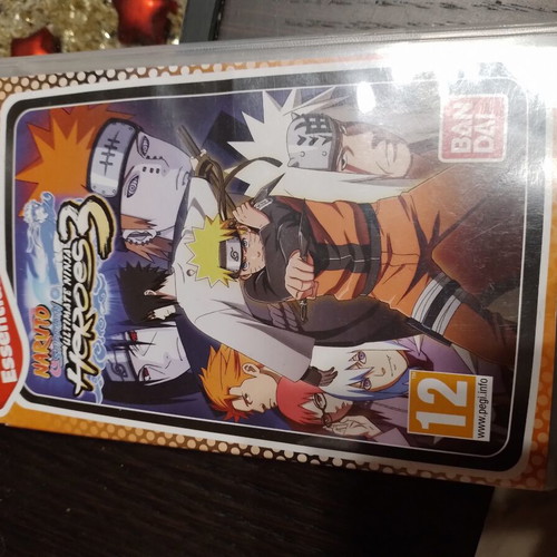 Naruto Heroes 3 PSP game new