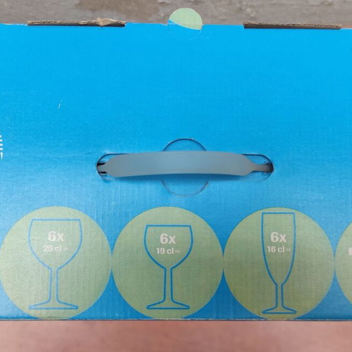 Royal Leerdam Home glass set 18 pieces unused in box