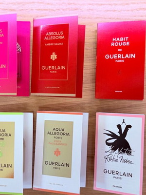 Guerlain Discovery Set 6 perfume samples new