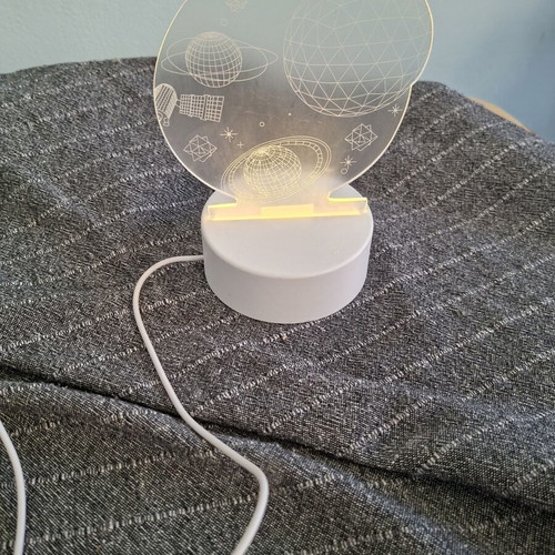 Room lamp with cable, 20 cm