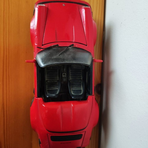 Vintage Porsche 911 Speedster Carrera κάμπριο Maisto 1:18 μεταχειρισμένο μεταλλικό μοντέλο