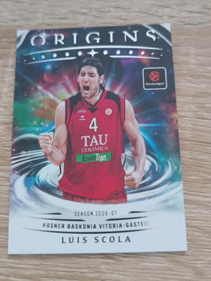 2025-26 Panini Euroleague Origins Luis Scola sticker
