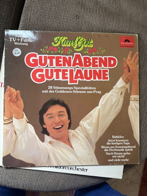 Vinyl like new with 28 songs from Prague, folk