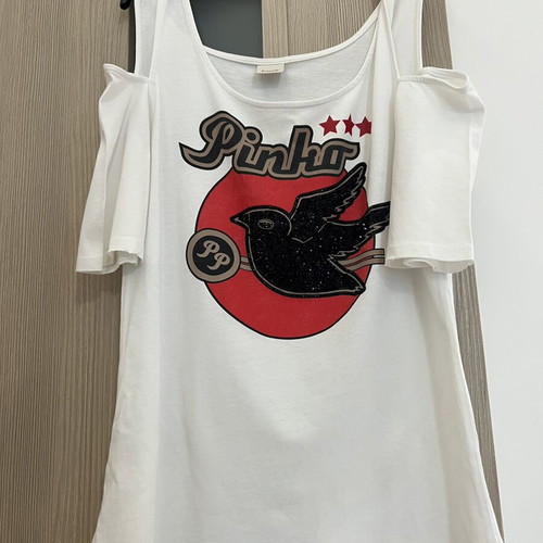 Pinko original t-shirt like new, white, size S