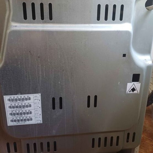 Zanussi stove with 4 burners used