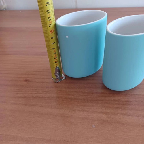 Set of 2 bathroom containers