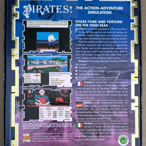 Pirates PC CD-ROM like new, Big Box