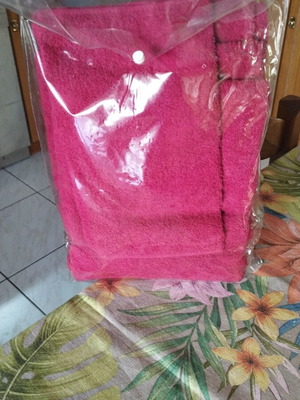 Towel set, 3 pieces, unused