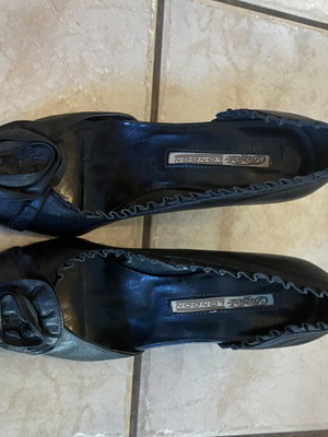 Buffalo London leather women's pumps, black, size 36
