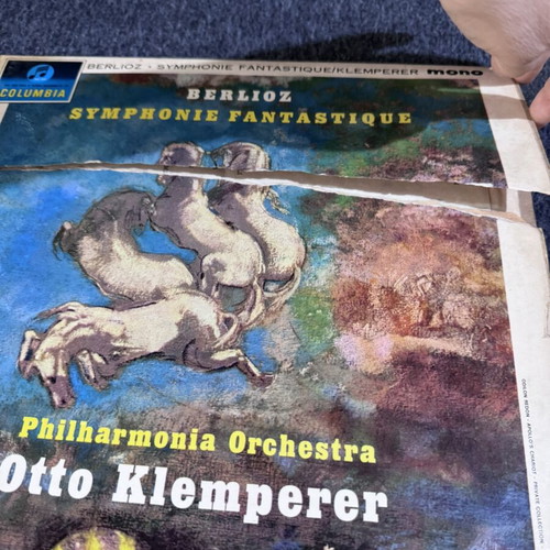 Otto Klemperer Philharmonia Orchestra vinyl record used, classical