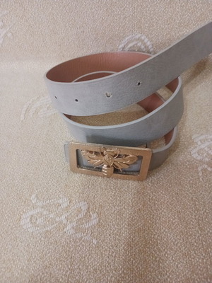 Belt, 100 cm, grey