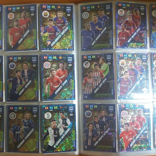 FIFA 365 2019-2020 Adrenalyn XL album like new with Limited Edition Olympiacos and Lionel Messi sets